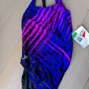 [NWT] Women's Speedo Racerback Speedo Bathing Suit